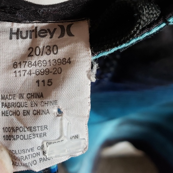 Hurley sz 30 (20/30 shorts) men's board shorts - Picture 4 of 4